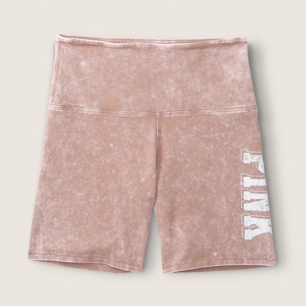 VS PINK High Waist Cotton Bike Short